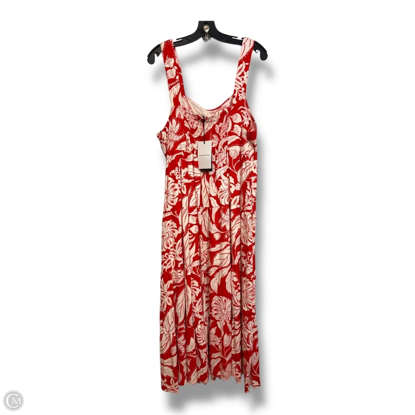Dress Casual Maxi By Who What Wear In Orange, Size: Xl