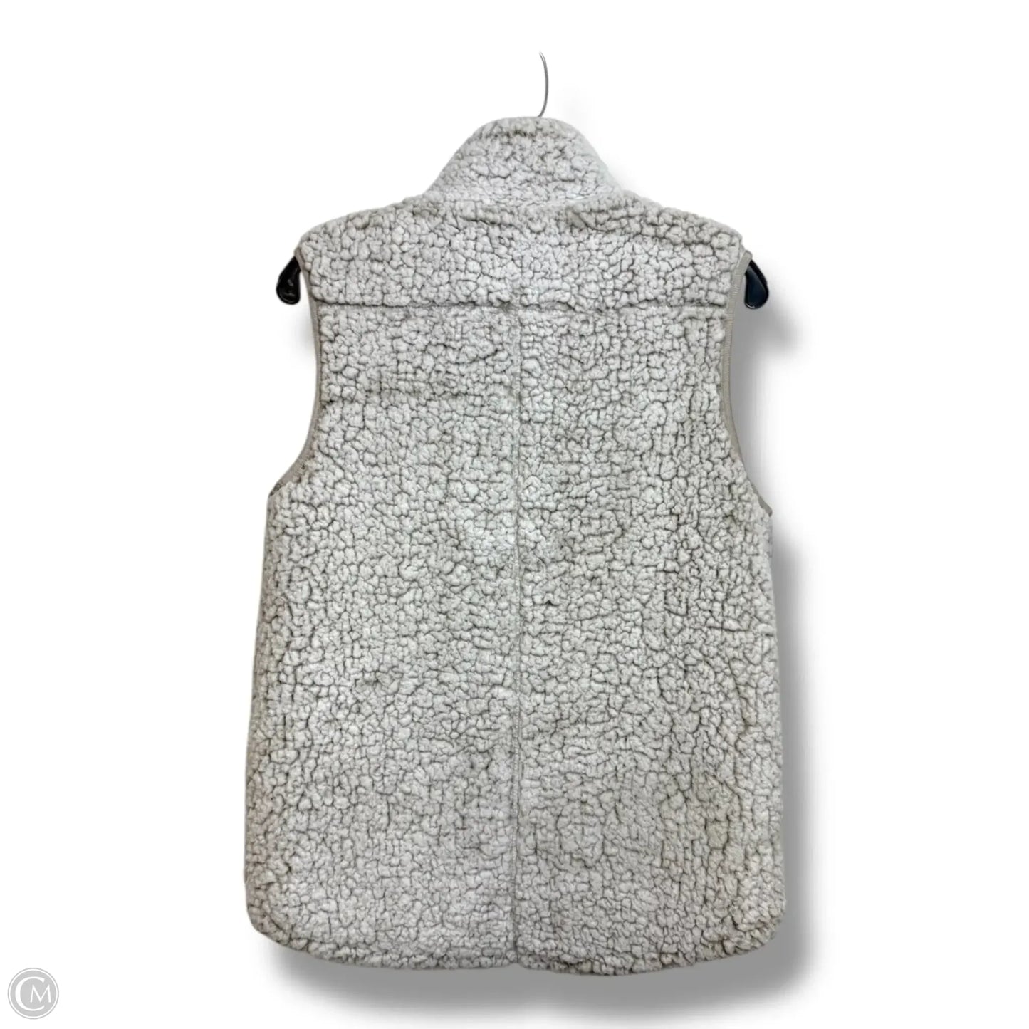 Vest Faux Fur & Sherpa By Thread And Supply In Grey, Size: S