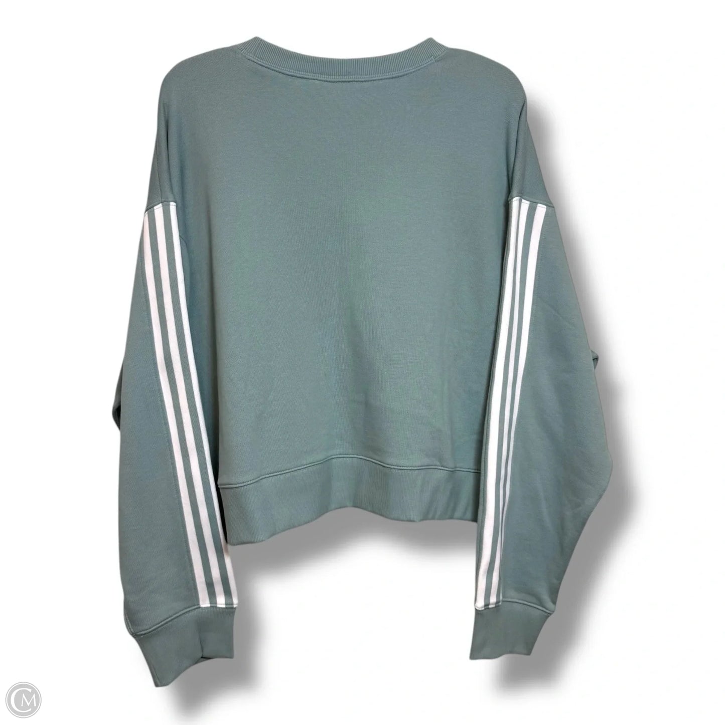 Sweatshirt Crewneck By Adidas In Blue, Size: 3x