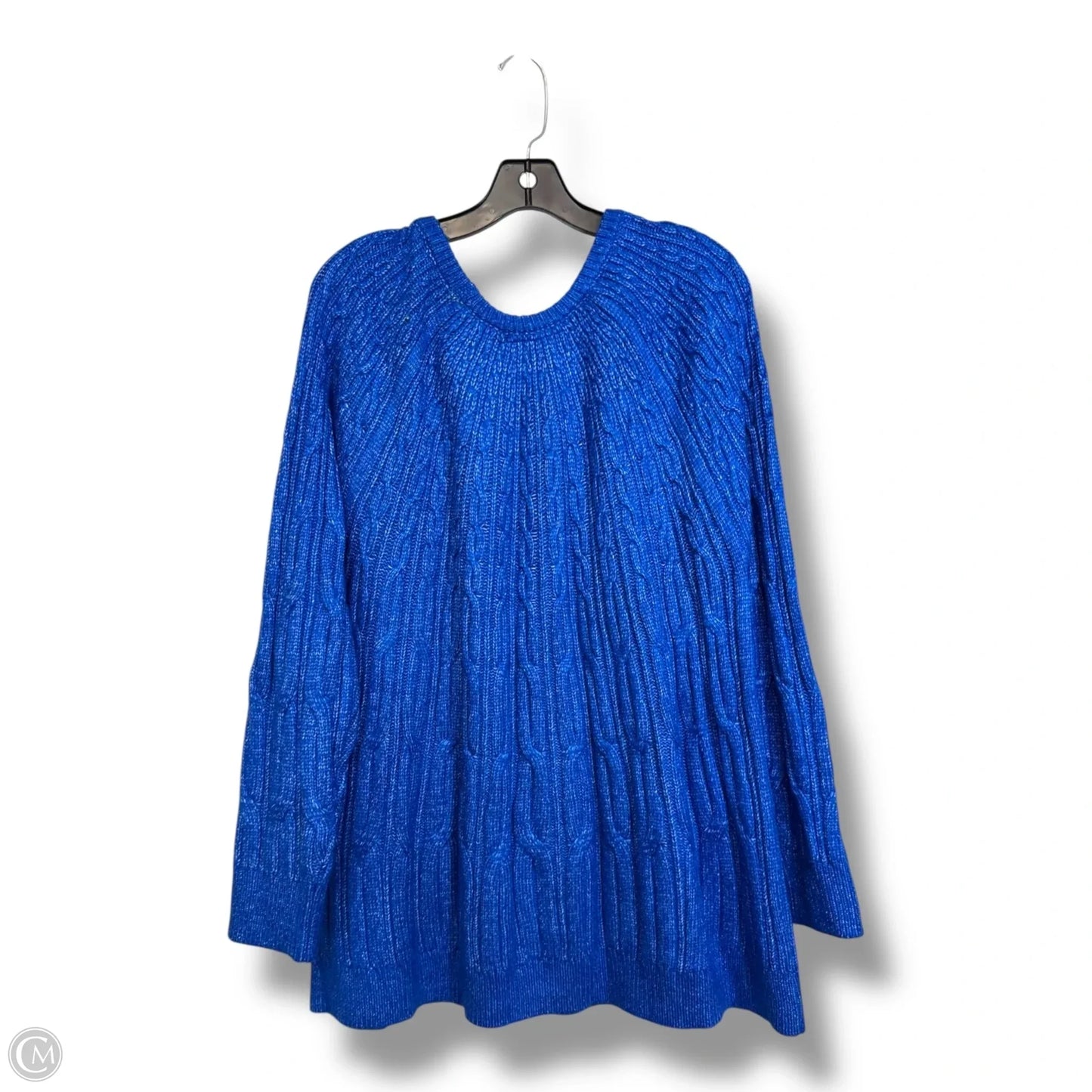 Sweater By Lane Bryant In Blue, Size: 3x