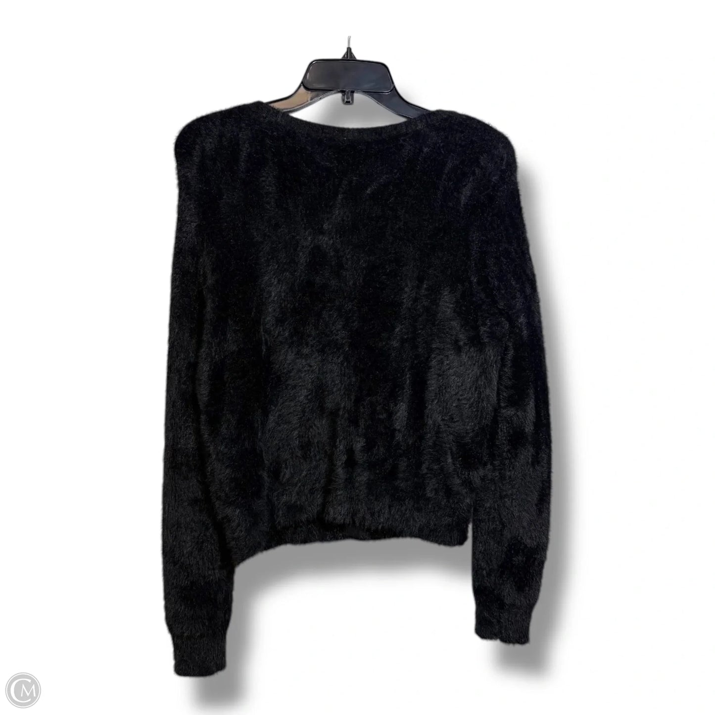 Sweater Cardigan By Zara In Black, Size: M