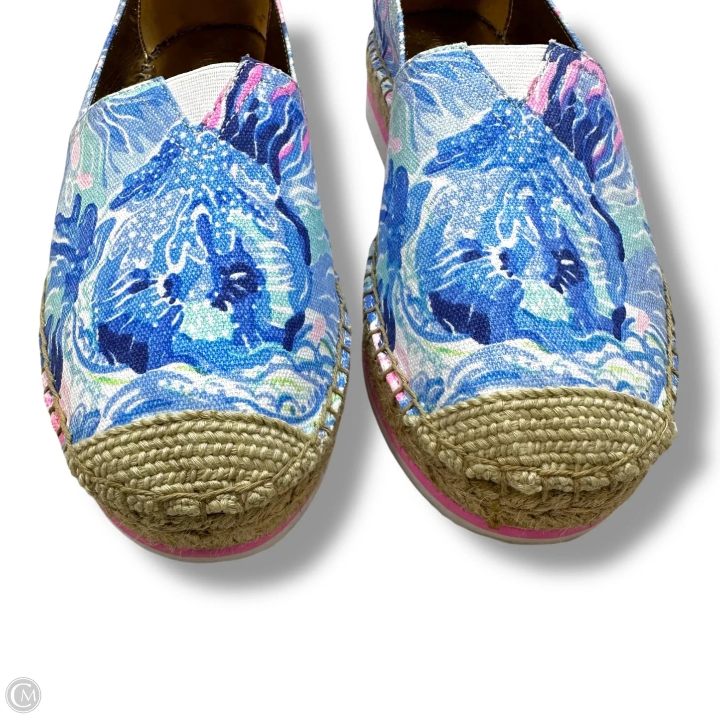 Shoes Designer By Lilly Pulitzer In Blue, Size: 6.5