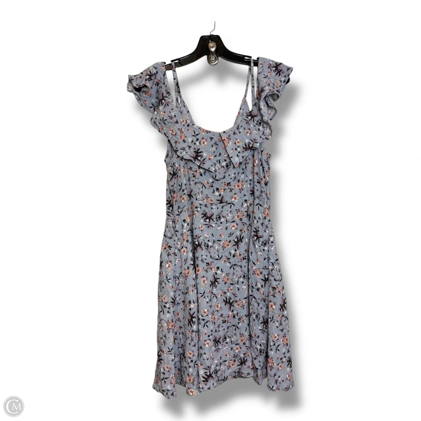 Dress Casual Short By Astr In Blue, Size: M