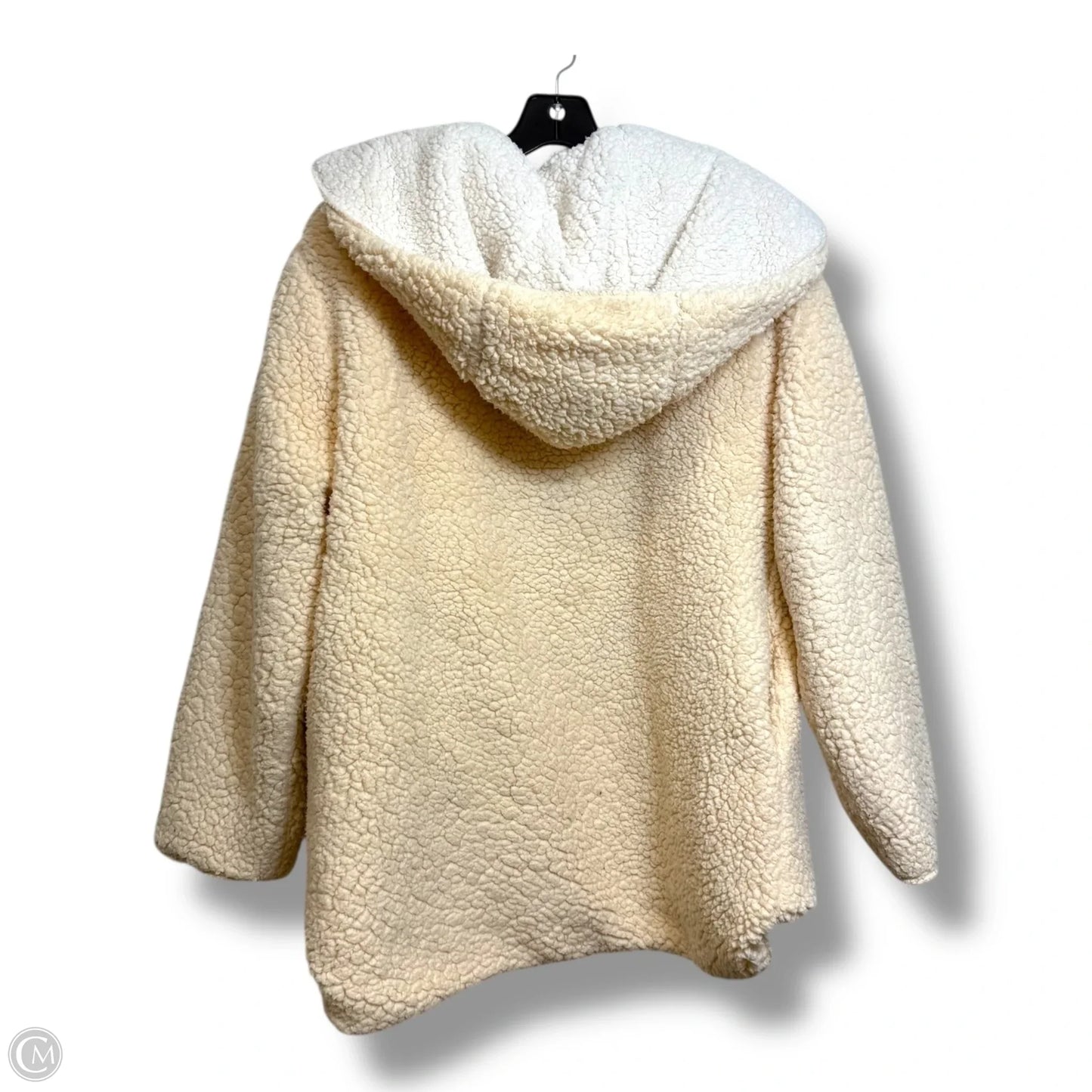 Jacket Faux Fur & Sherpa By Bdg In Ivory, Size: S