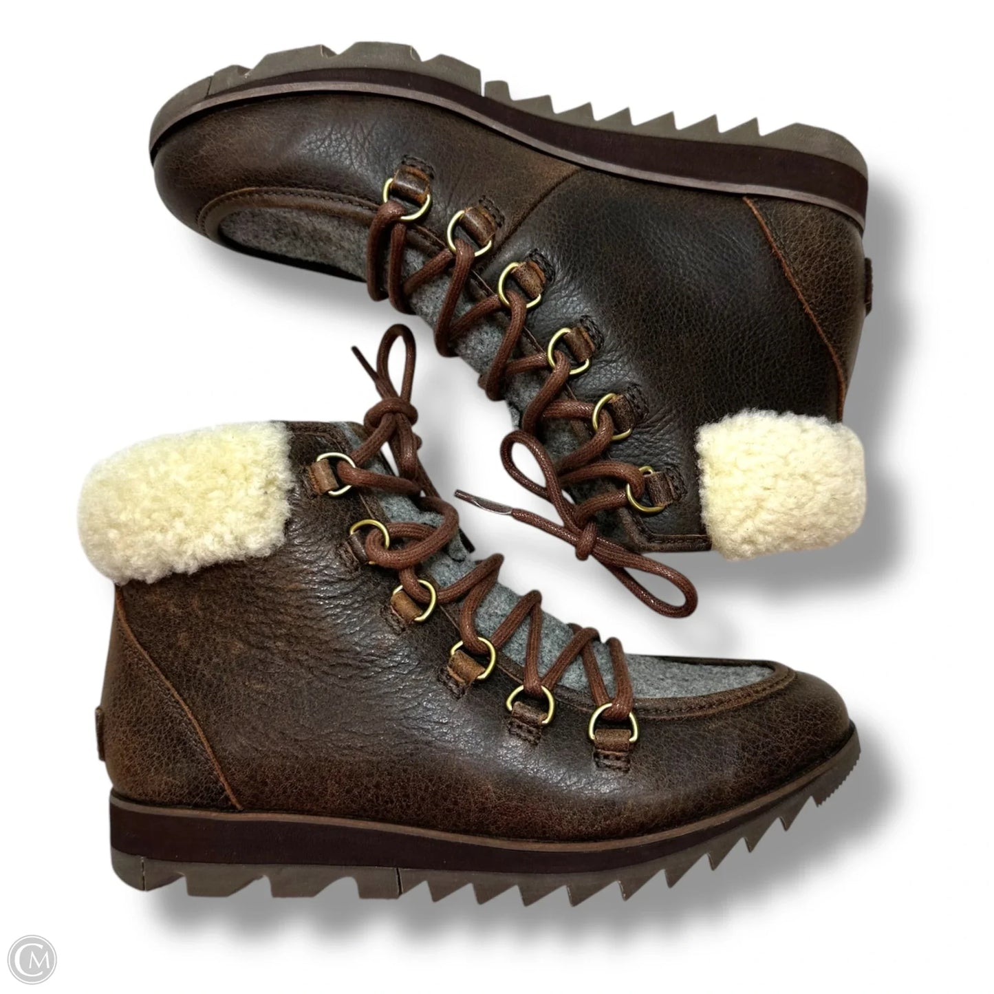 Boots Ankle Flats By Sorel In Brown, Size: 6