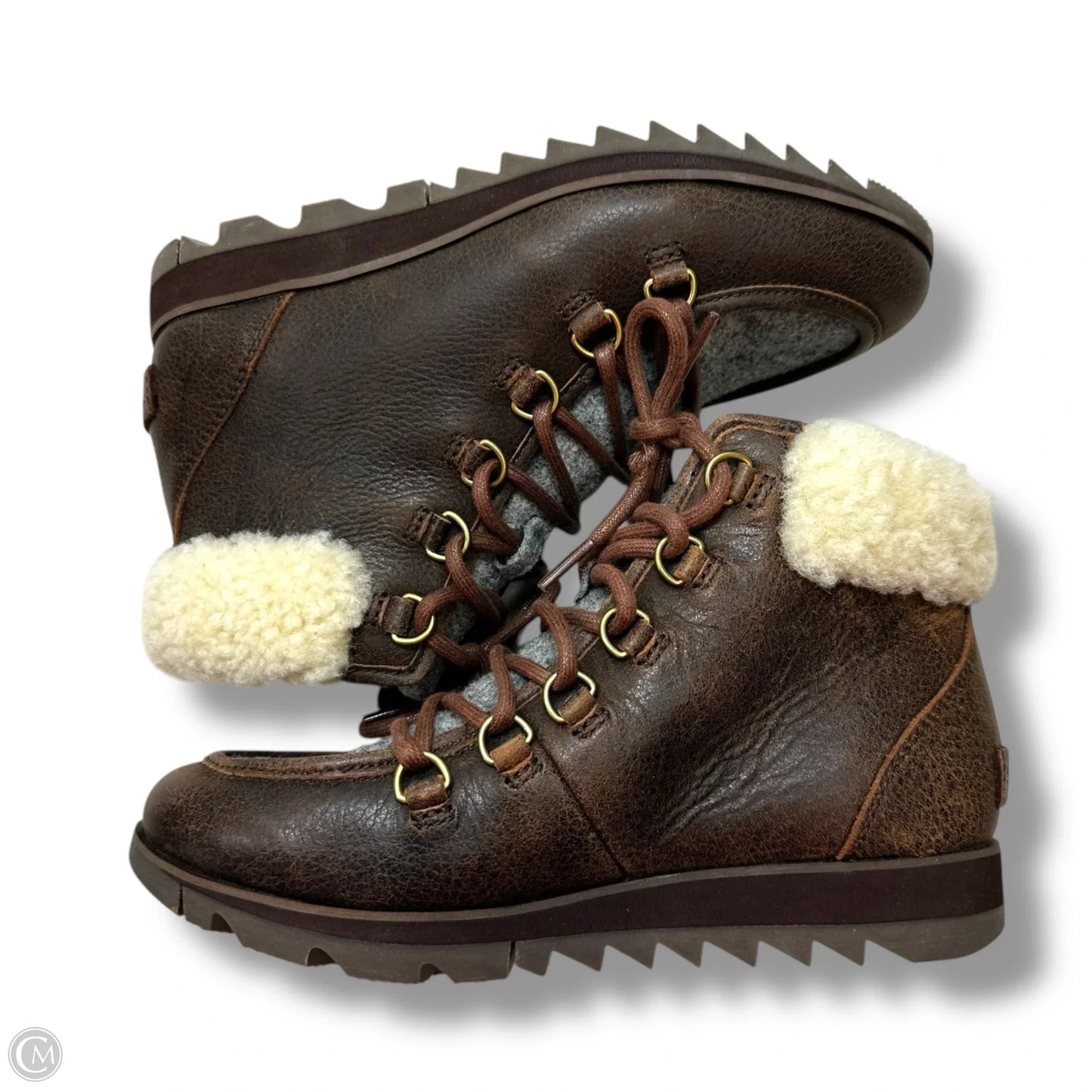 Boots Ankle Flats By Sorel In Brown, Size: 6