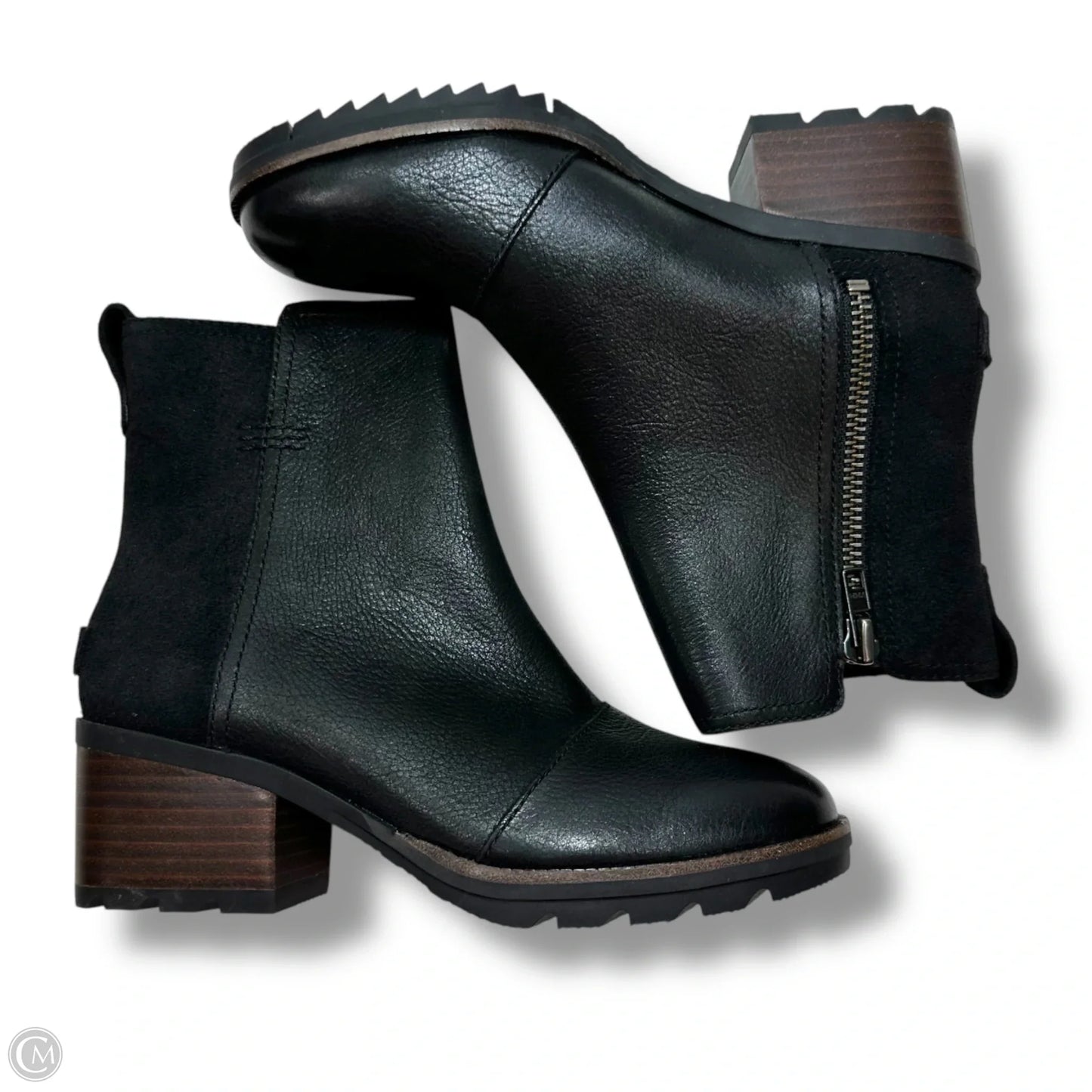 Boots Ankle Flats By Sorel In Black, Size: 5.5