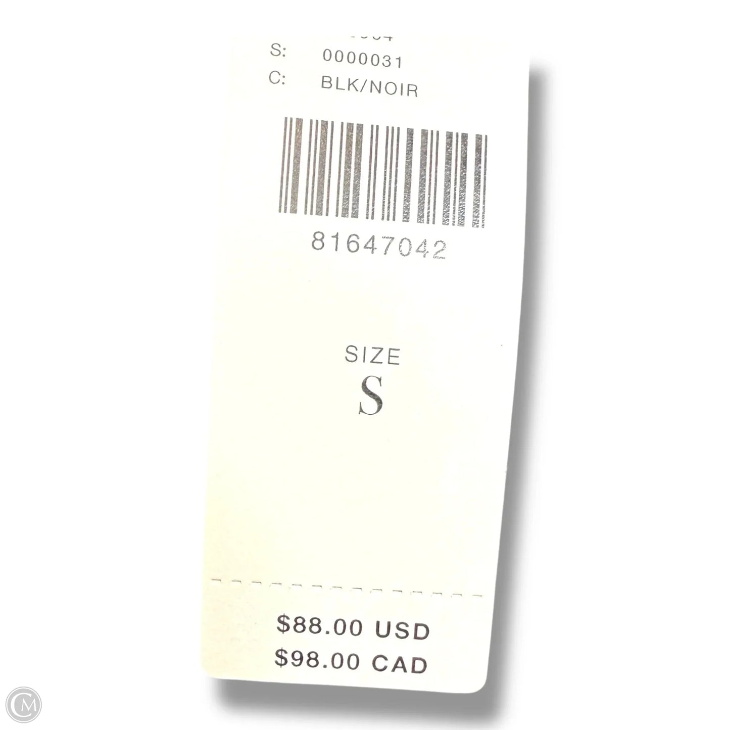 Top 3/4 Sleeve By Anthropologie In Black, Size: S