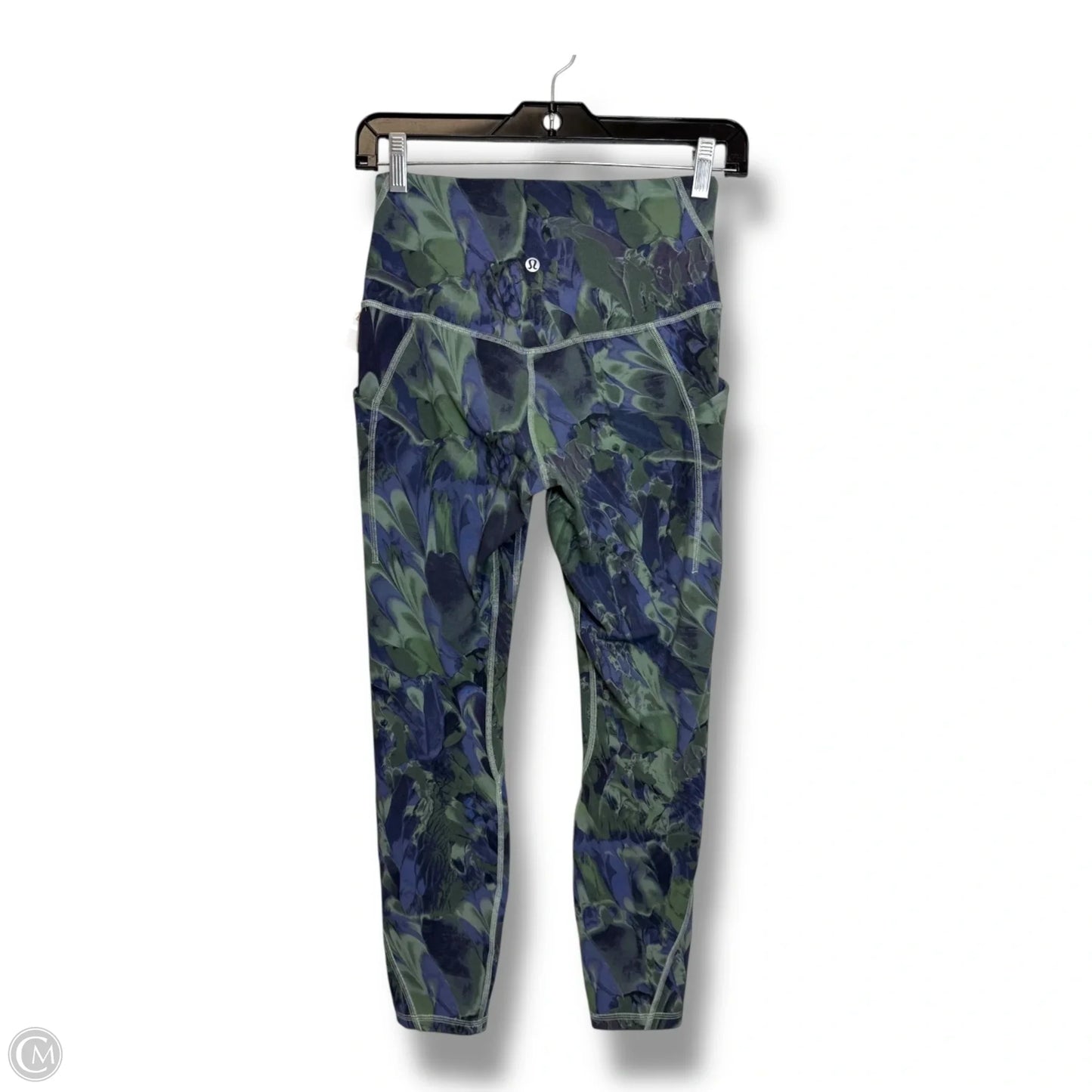 Athletic Leggings By Lululemon In Multi-colored, Size: 6