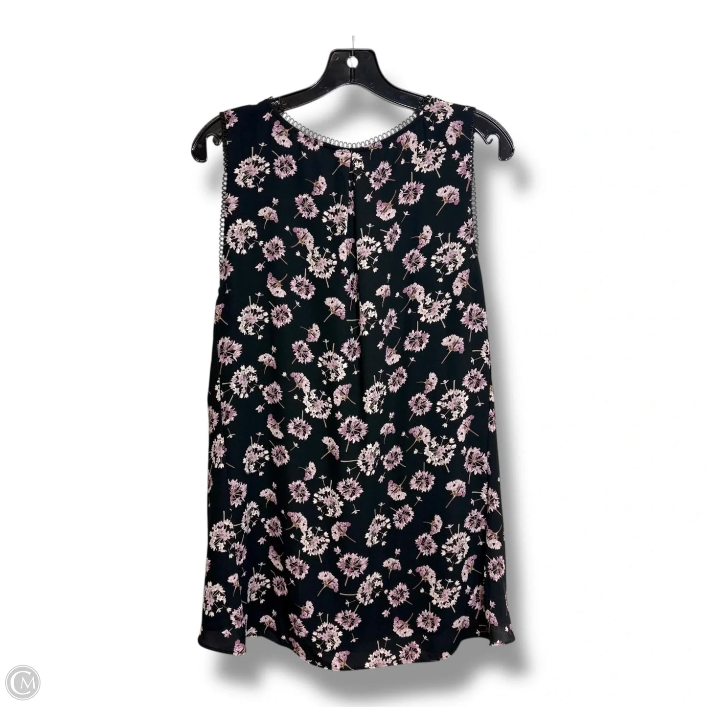 Top Sleeveless By White House Black Market In Floral Print, Size: Xl