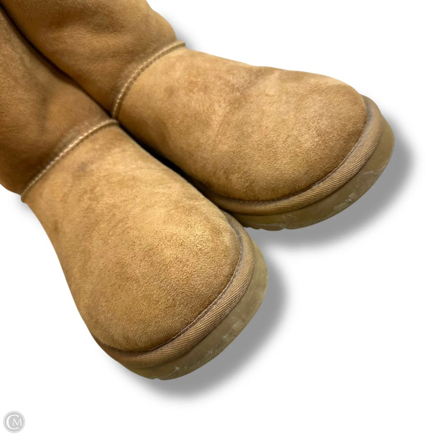 Boots Designer By Ugg In Tan, Size: 7