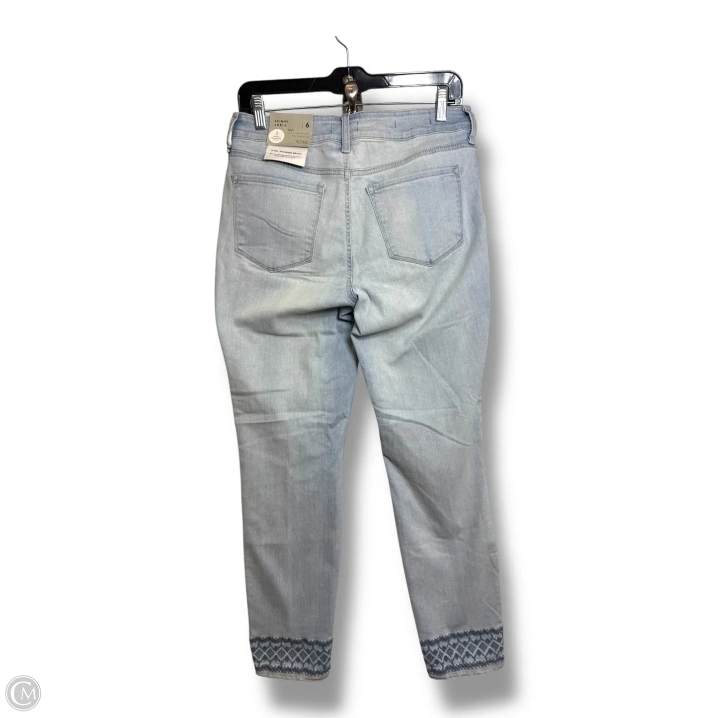 Jeans skinny ankle By Not Your Daughters Jeans In Blue Denim, Size: 6