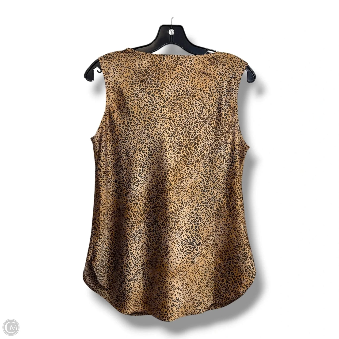 Top Sleeveless By White House Black Market In Animal Print, Size: S