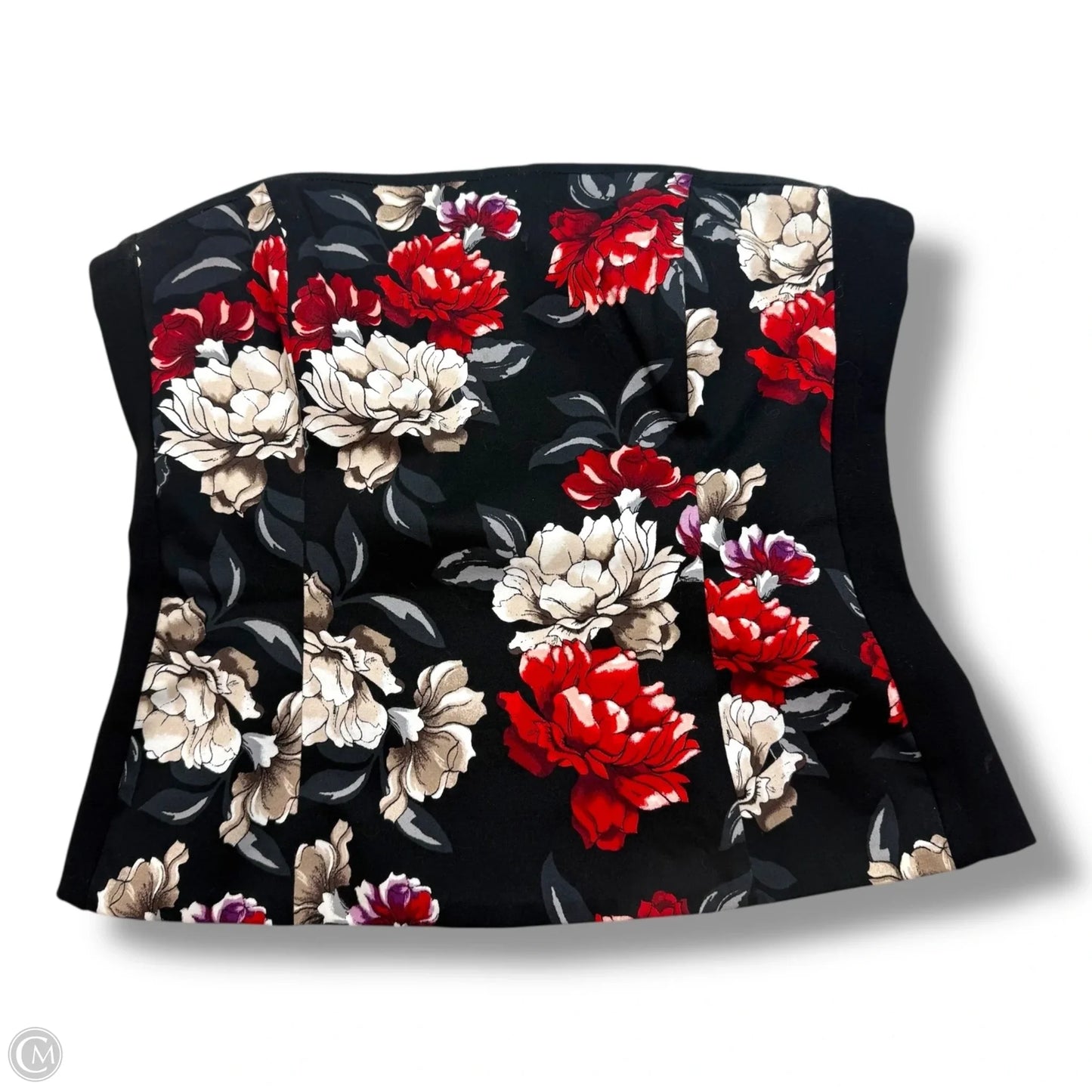 Top Sleeveless By White House Black Market In Floral Print, Size: M