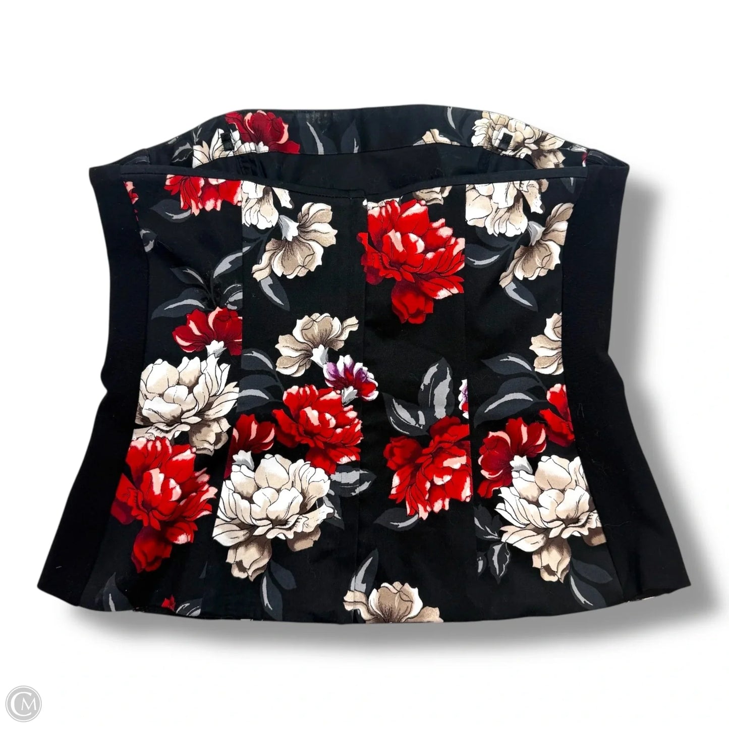 Top Sleeveless By White House Black Market In Floral Print, Size: M