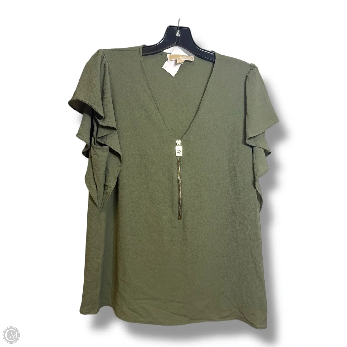 Top Sleeveless By Michael By Michael Kors In Green, Size: S