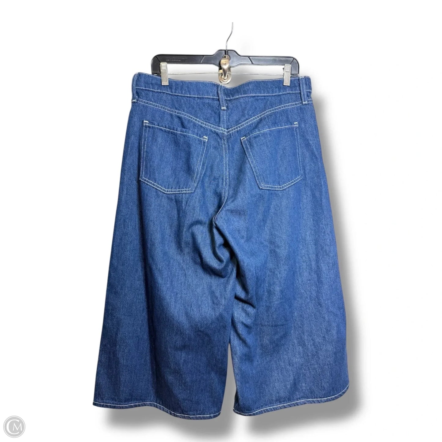 Jeans Cropped By Old Navy In Blue Denim, Size: 10