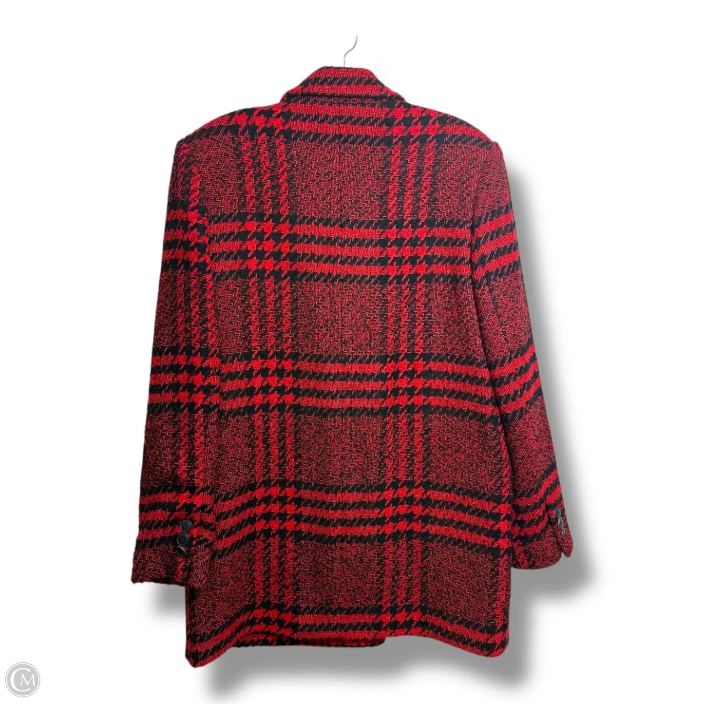 Coat Peacoat By Mng In Red, Size: M