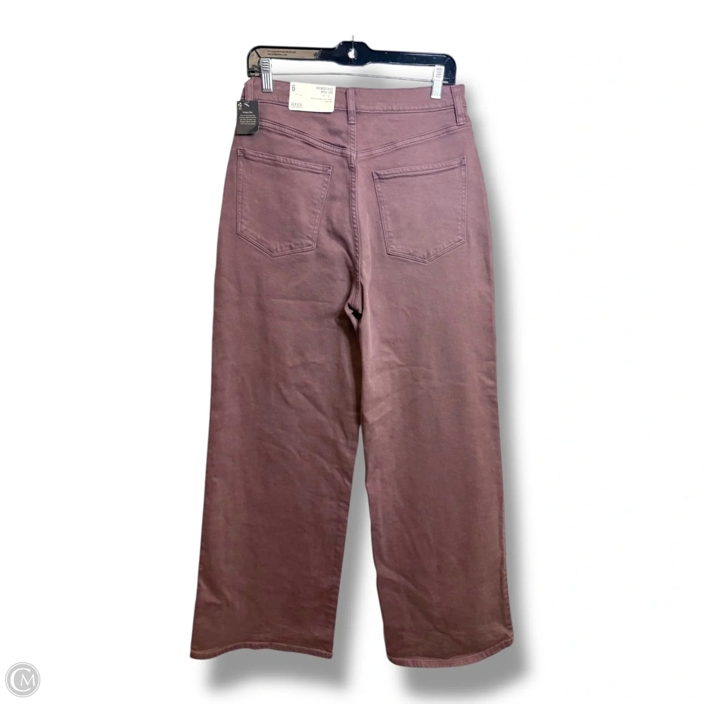 Jeans high rise Wide Leg By Ana In Purple, Size: 6