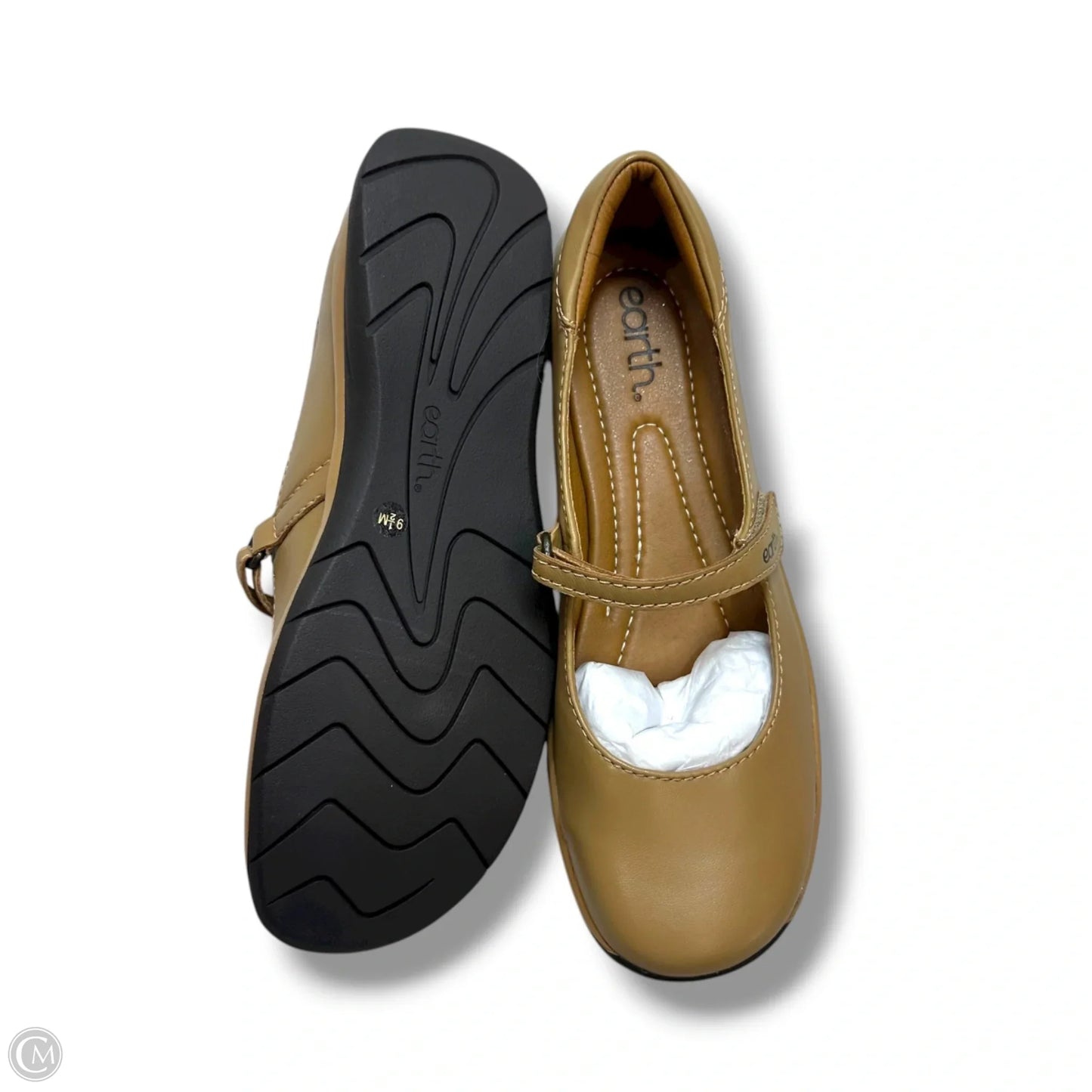 Shoes Flats By Earth In Tan, Size: 9.5