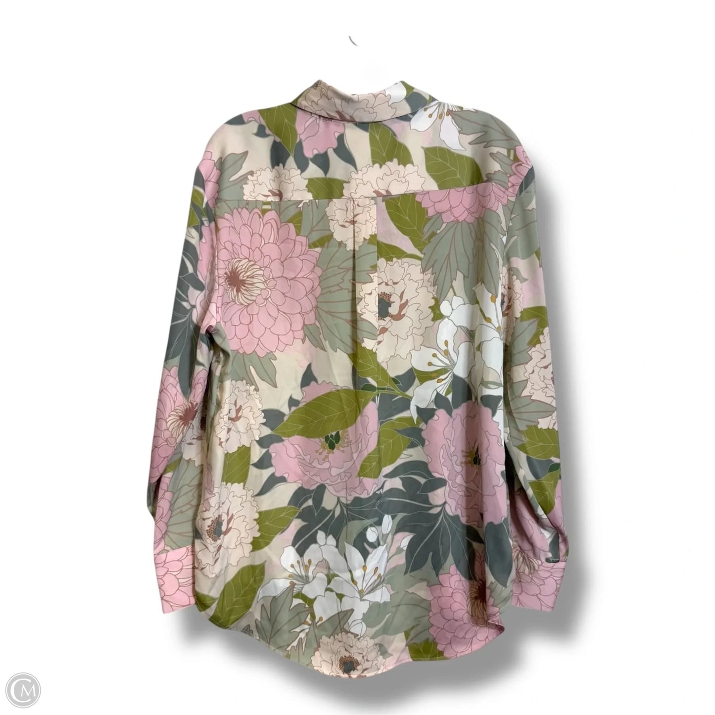 Top Long Sleeve By Joie In Floral Print, Size: Xl