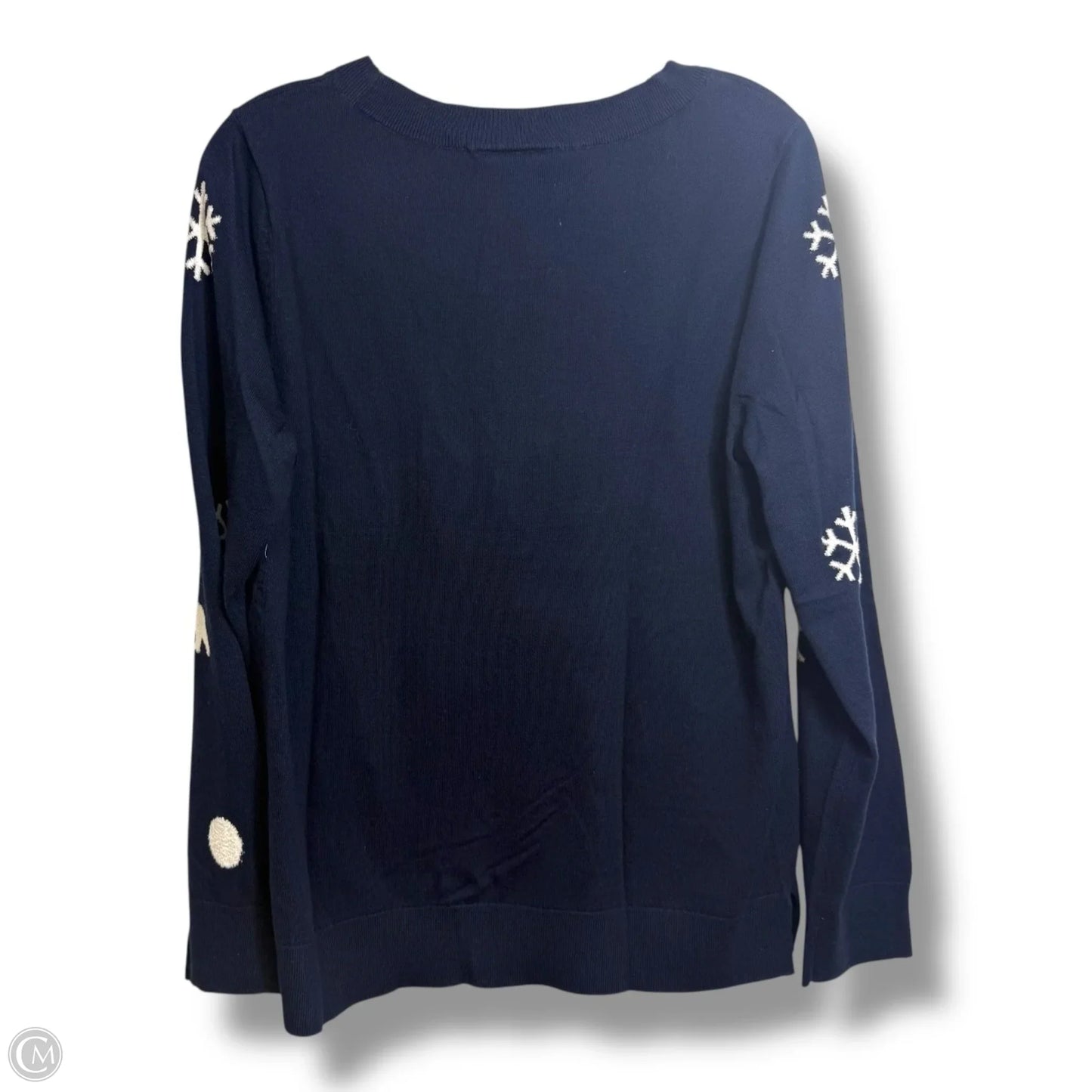 Sweater By Loft In Navy, Size: L