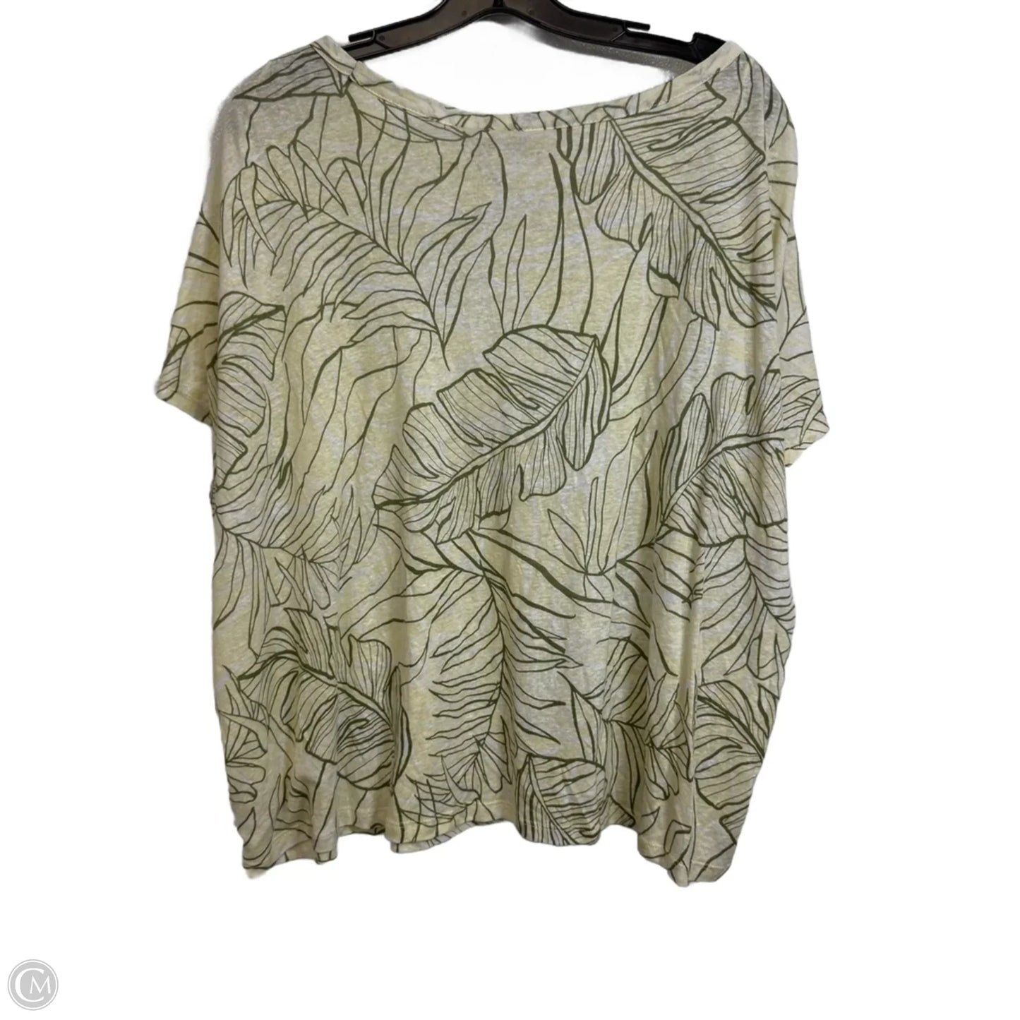 Top Sleeveless By Rachel Zoe In Yellow, Size: 3x