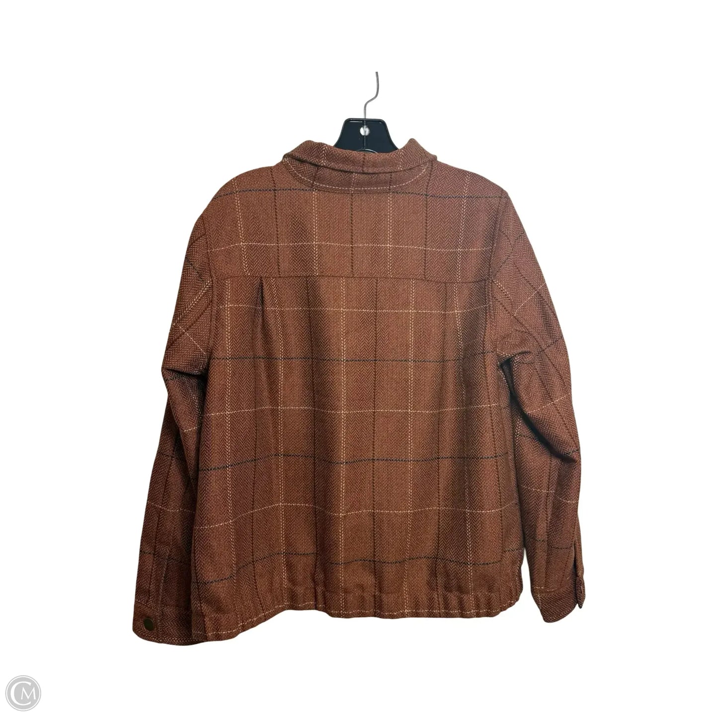 Jacket Other By Christopher And Banks In Bronze, Size: L