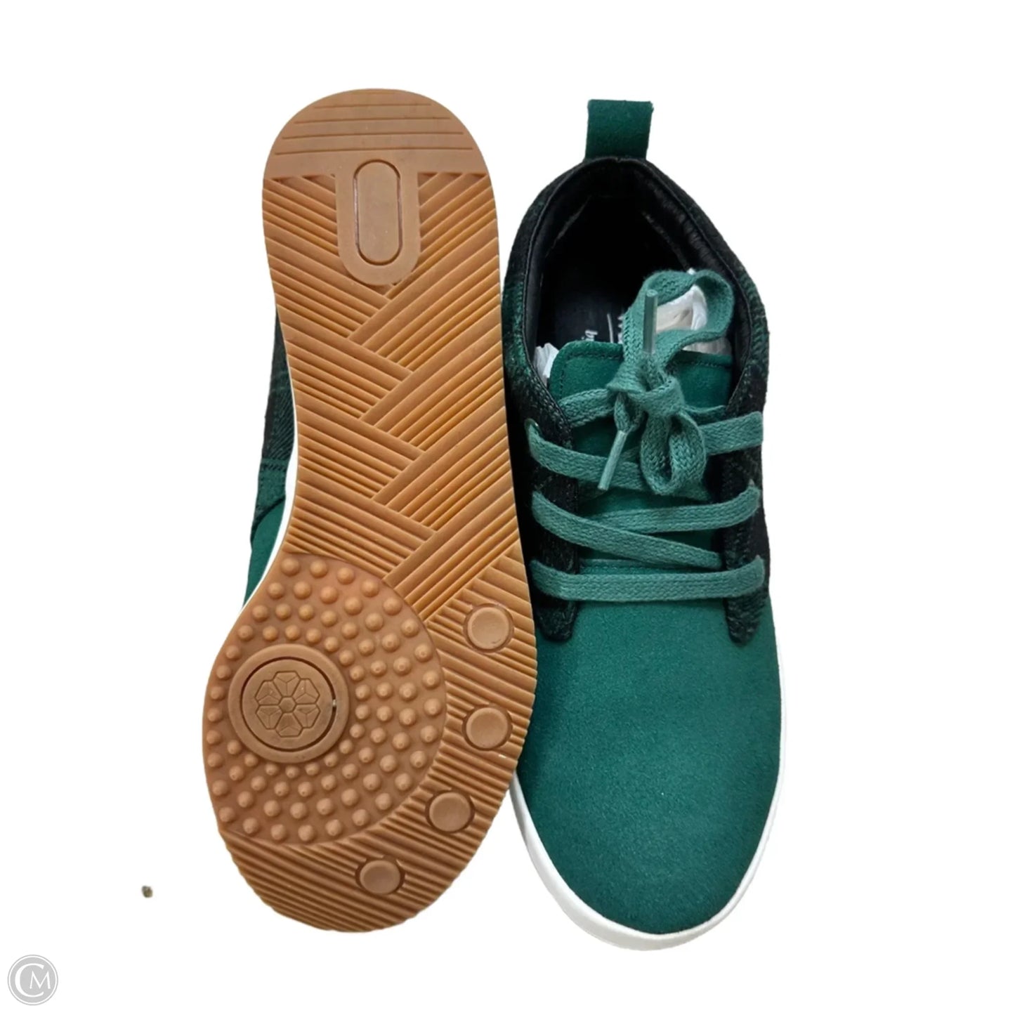 Shoes Sneakers By Coldwater Creek In Plaid Pattern, Size: 7.5
