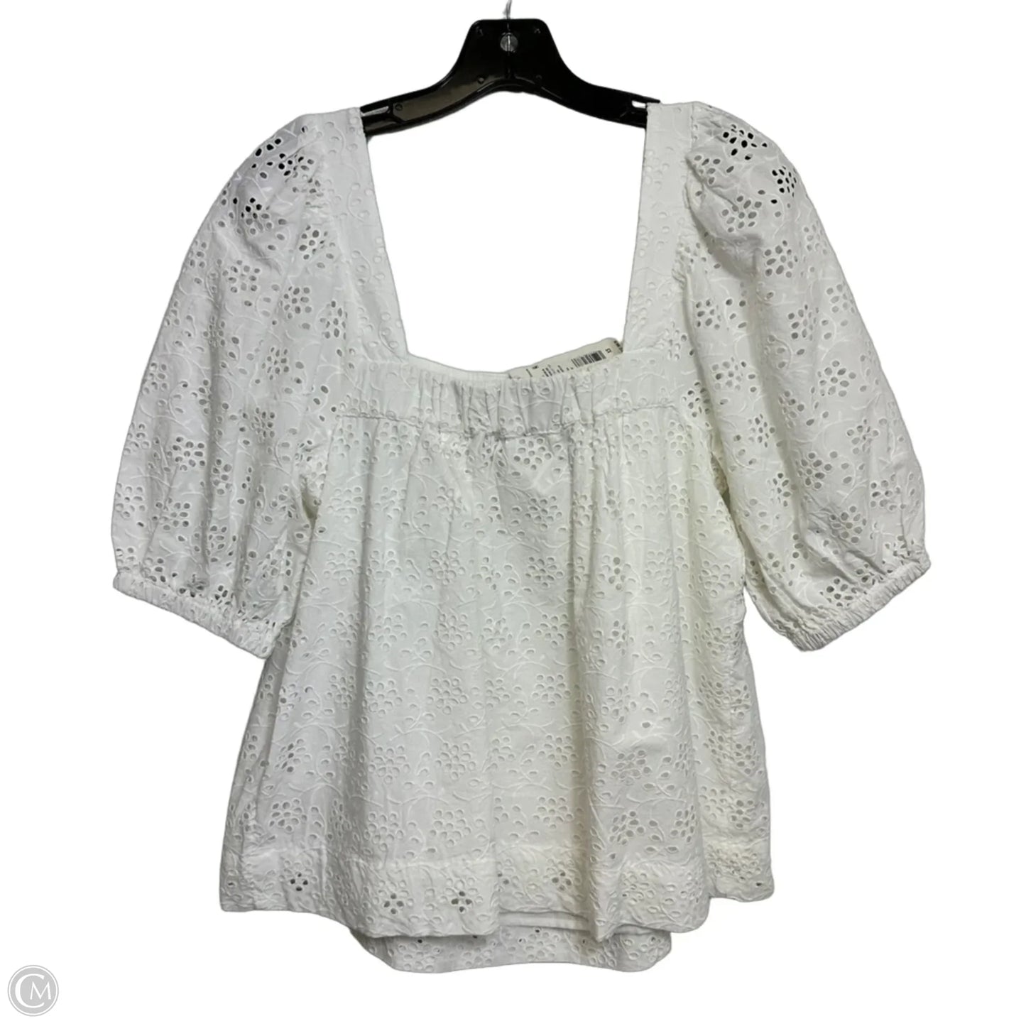 Top Short Sleeve By Vineyard Vines In White, Size: Xs