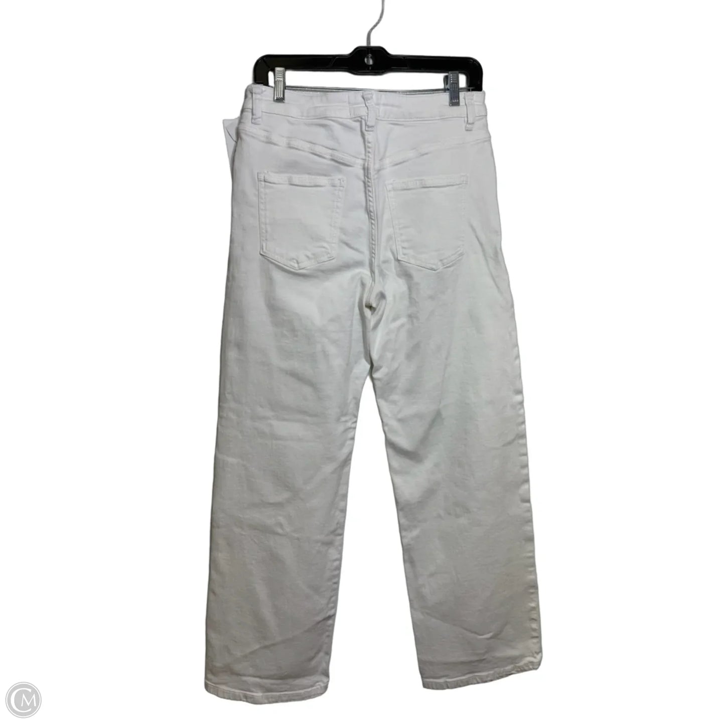 Jeans Straight By Primark In White, Size: 8