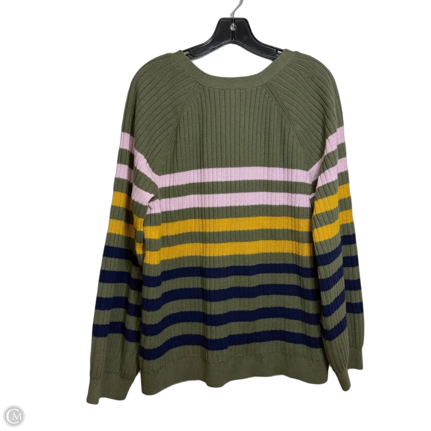 Cardigan By Talbots In Green, Size: 1x