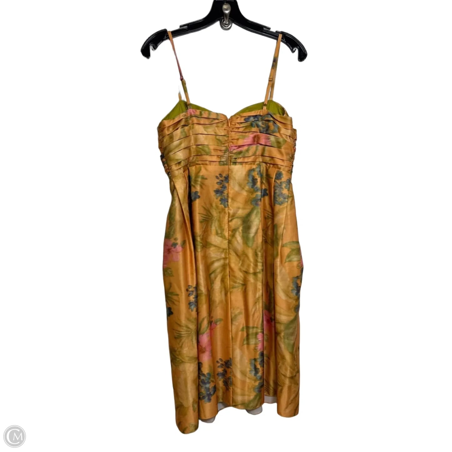 Dress Casual Midi By Anthropologie In Yellow, Size: 6
