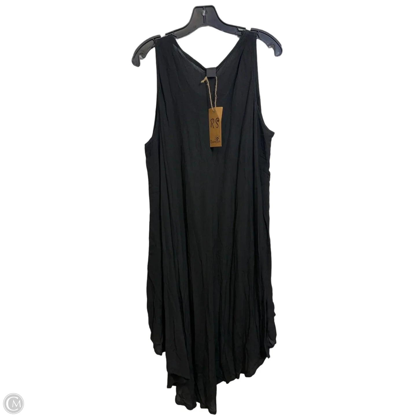 Dress Casual Maxi By Clothes Mentor In Black, Size: 2x