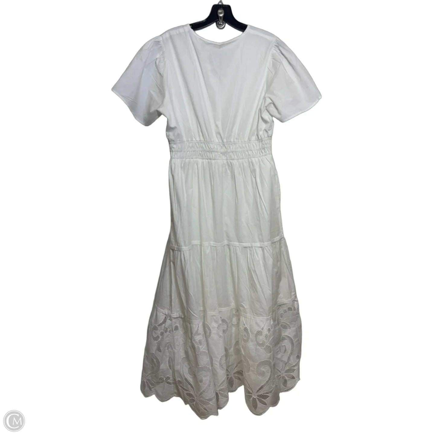 Dress Casual Maxi By Chelsea And Theodore In White, Size: L