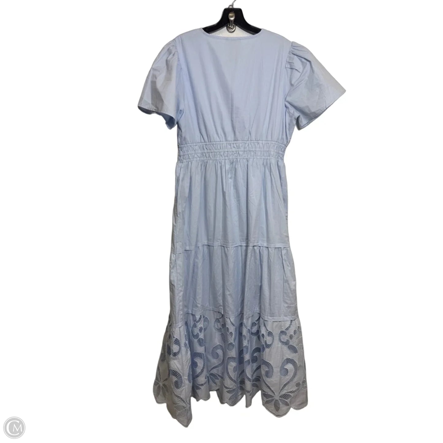 Dress Casual Maxi By Chelsea And Theodore In Blue, Size: L