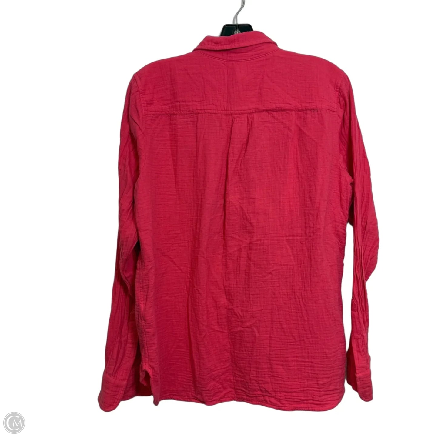 Top Long Sleeve By J. Crew In Pink, Size: M