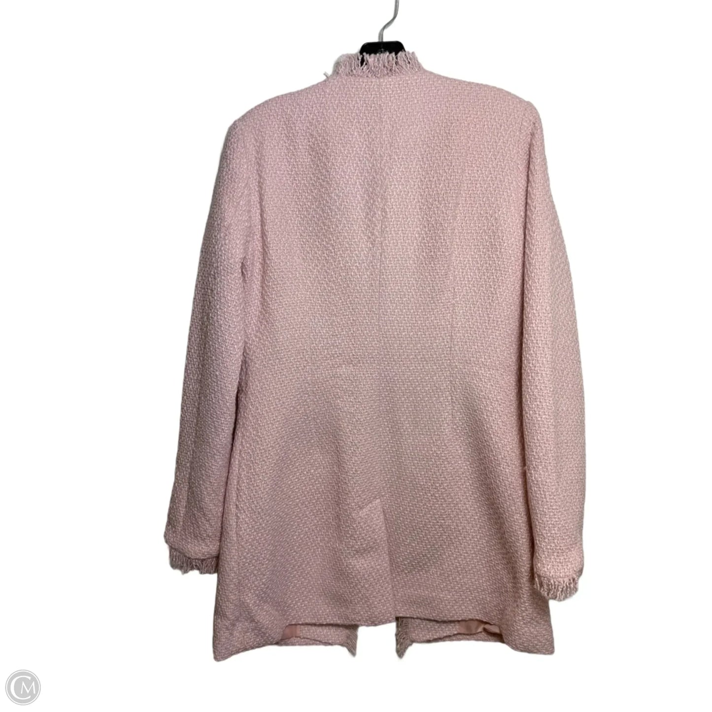 Long coat Blazer By Venus In Pink, Size: 4