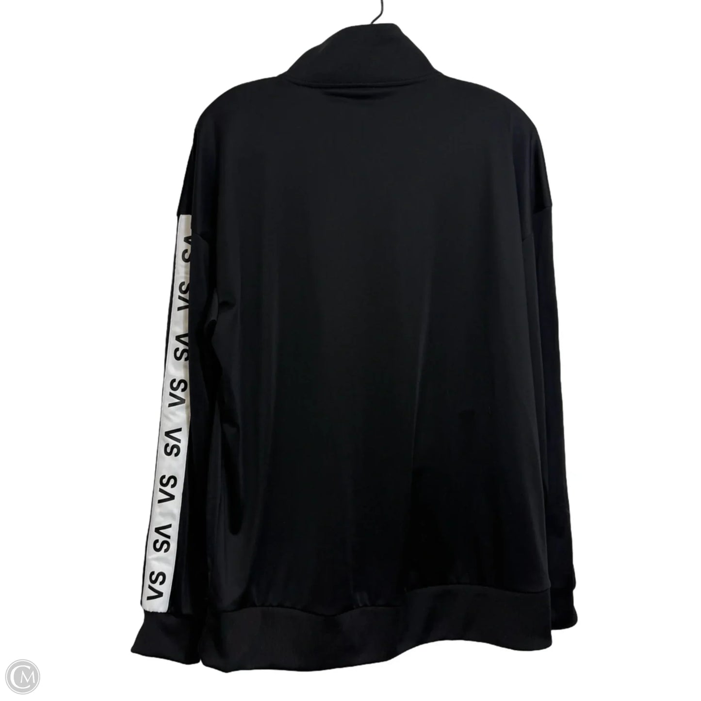 Athletic Jacket By Victorias Secret In Black, Size: L