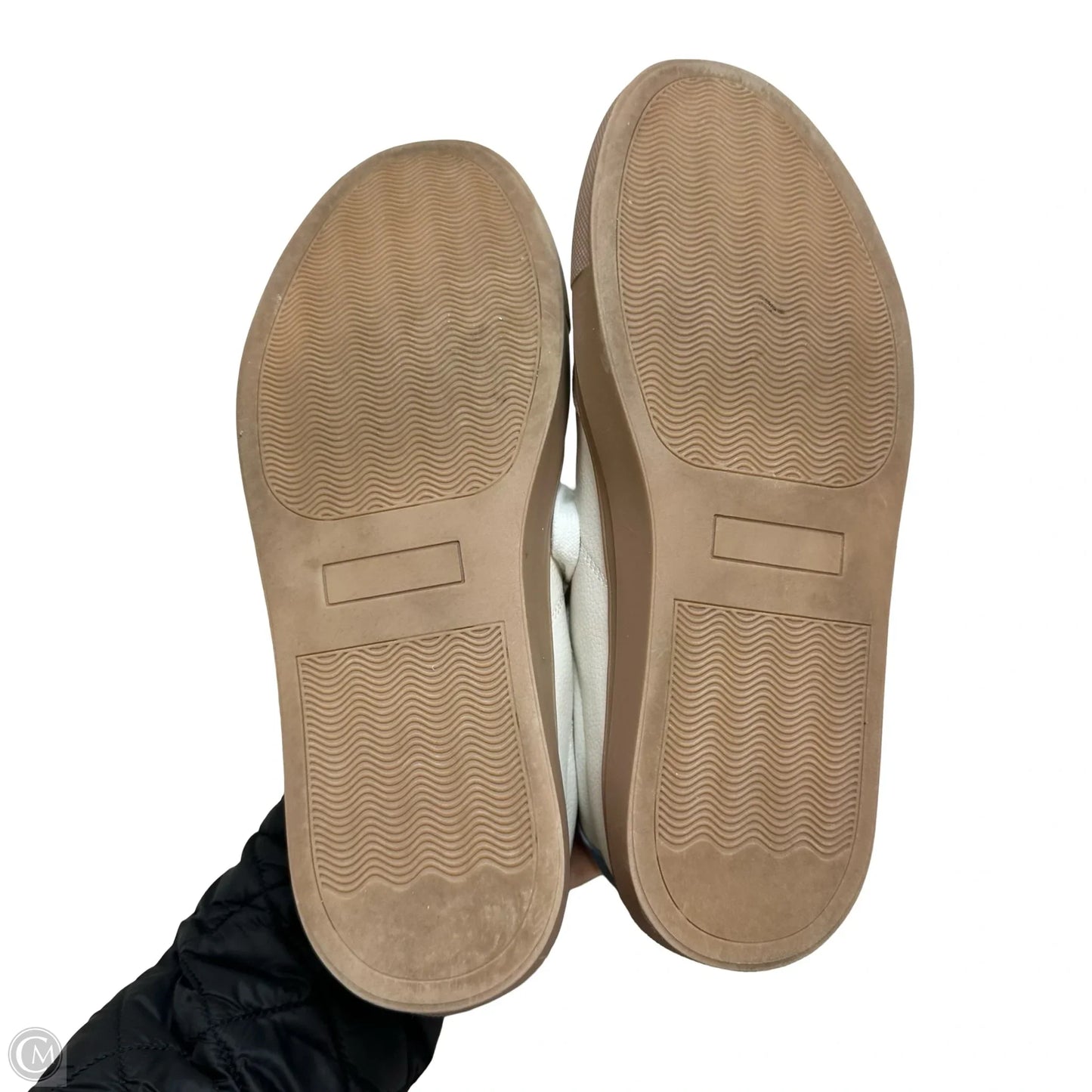 Shoes Sneakers By Loft In Blue & Cream, Size: 7