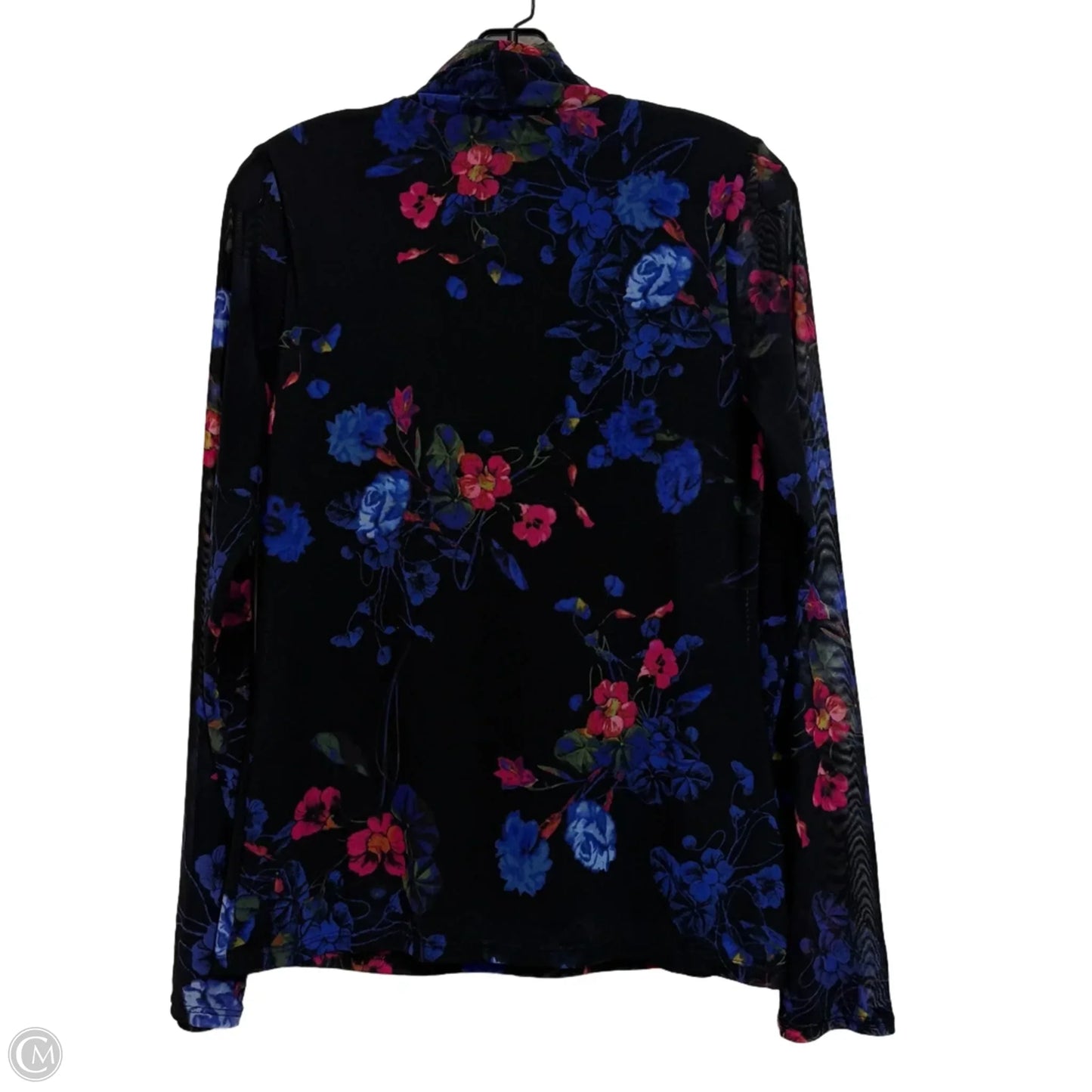 Top Long Sleeve By Inc In Floral Print, Size: M