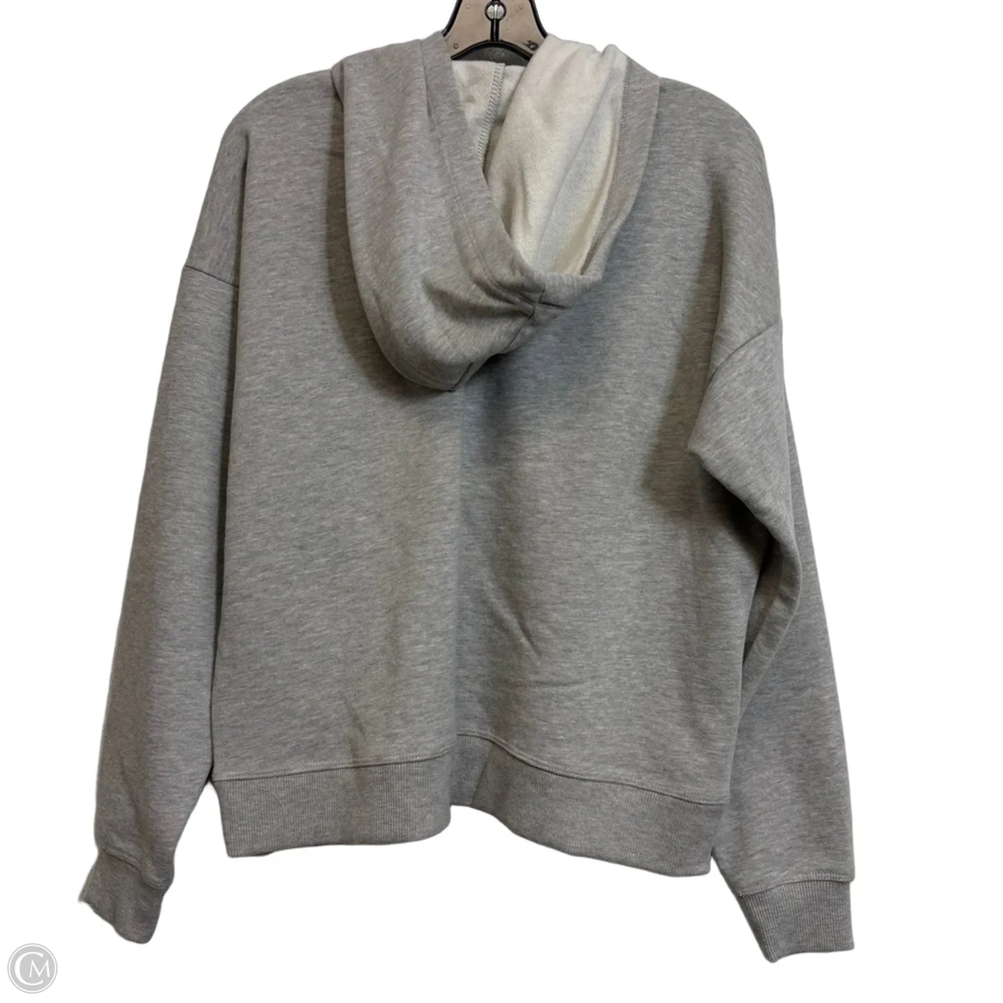 Sweatshirt Hoodie By Marled In Grey, Size: L
