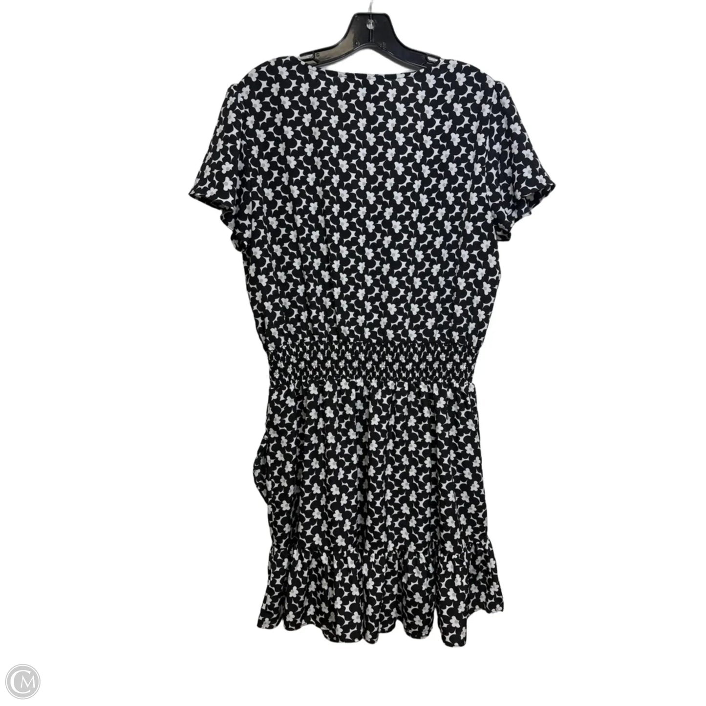 Dress Casual Short By Michael By Michael Kors In Black & White, Size: Xl