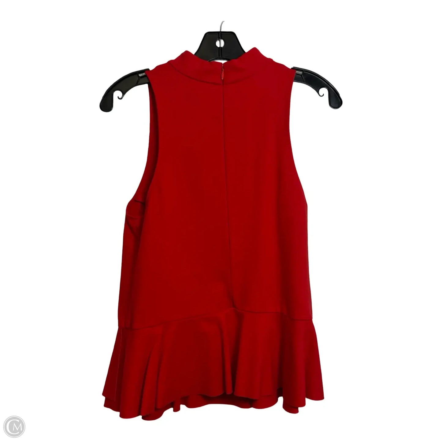 Top Sleeveless By Anthropologie In Red, Size: M