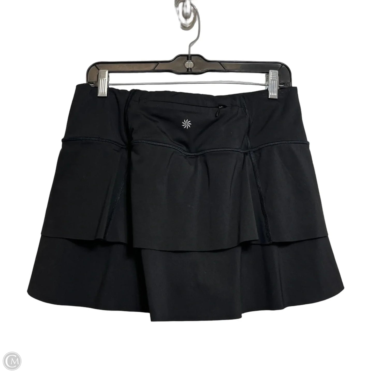 Athletic Skort By Athleta In Black, Size: M