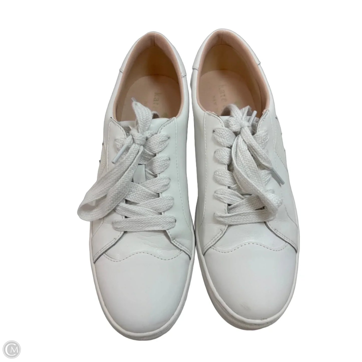 Shoes Designer By Kate Spade In White, Size: 9.5