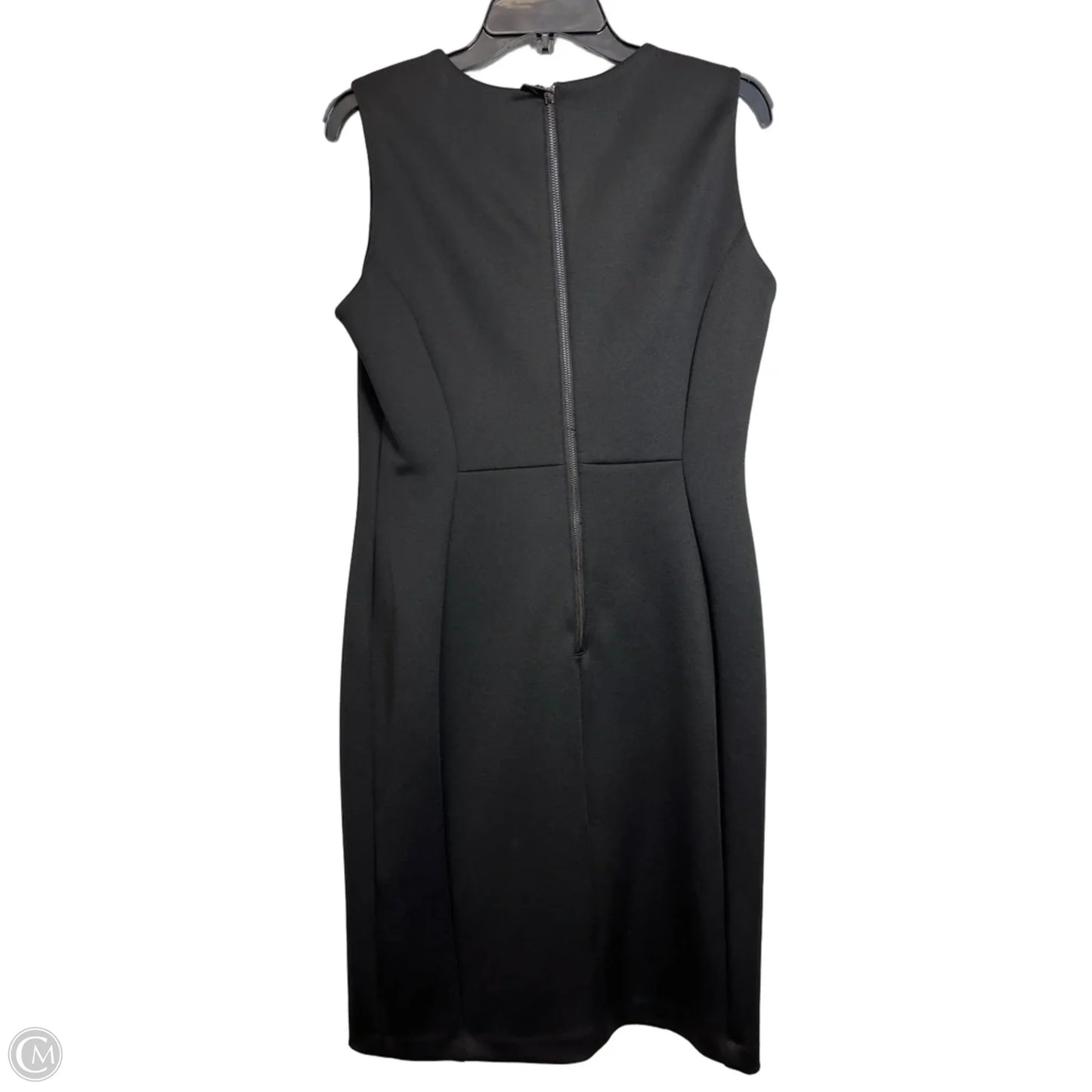 Dress Designer By Karl Lagerfeld In Black, Size: L