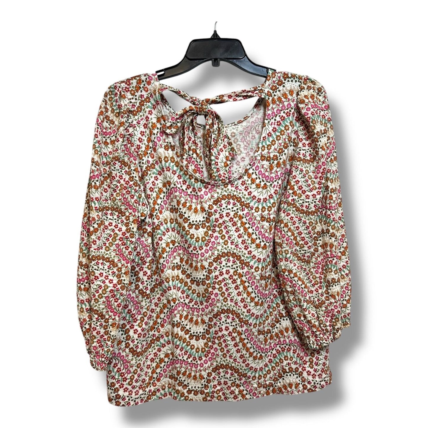 Top 3/4 Sleeve By Loft Size: L