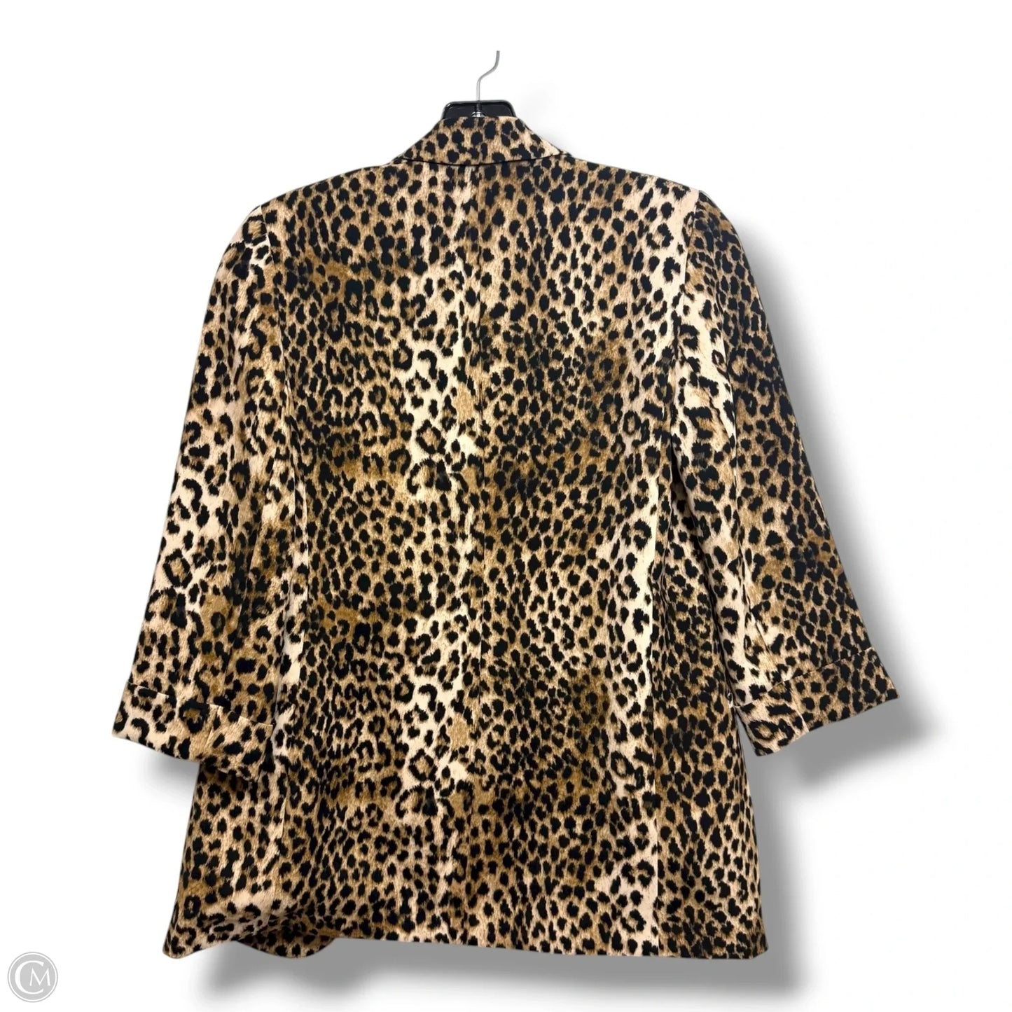 Blazer By Express In Animal Print, Size: Xs