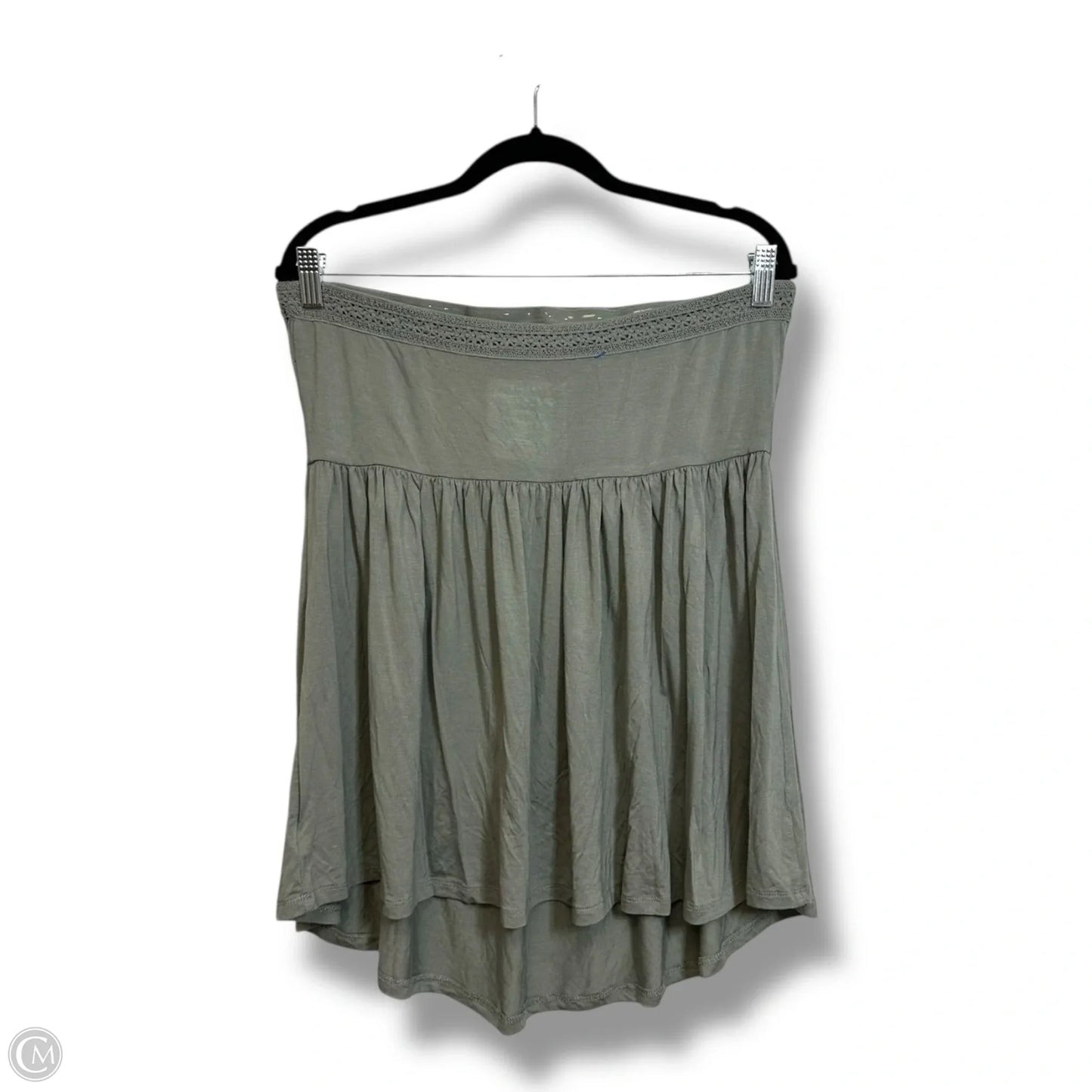 Strapless Tank Top By Torrid In Grey, Size: 1x